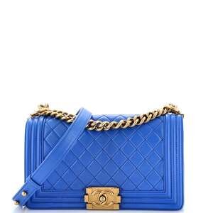 Chanel Boy Flap Bag Quilted Lambskin #241238C31B